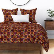 African geometrics fabric