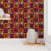 African geometrics fabric