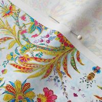 Jacobean Floral Bright by Susi Franco