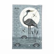 Blue Heron 2025 Calendar