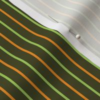 Green and orange stripes