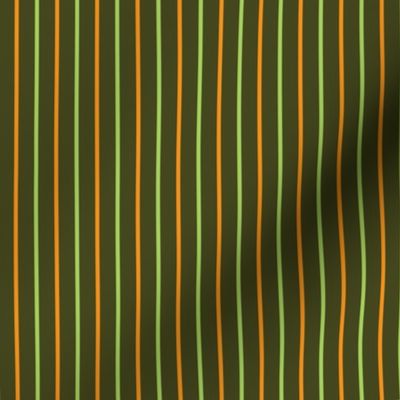 Green and orange stripes