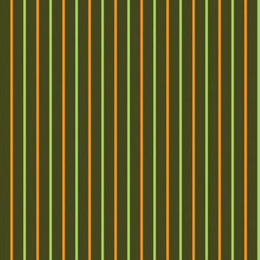 Green and orange stripes