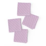 Blossoms for modern farmhouse linen on lilac - Micro