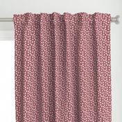 Blossoms for modern farmhouse linen on copper rose - XSmall