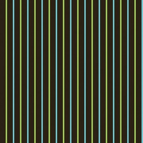 green and blue stripes