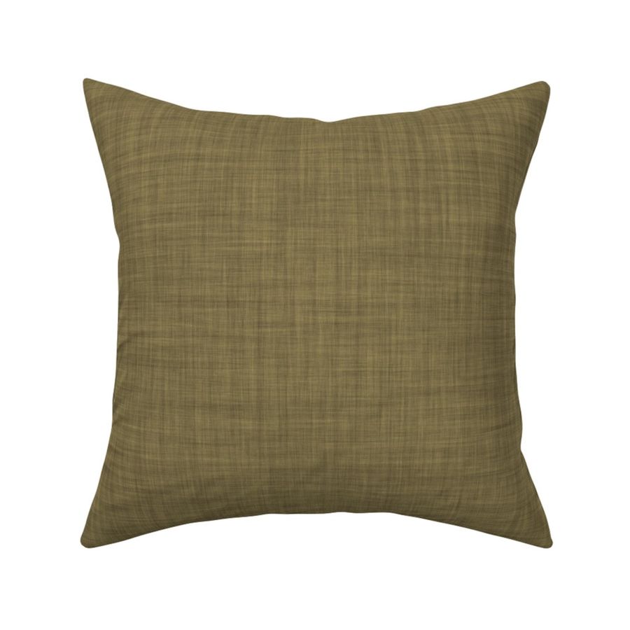 Faux Linen Olive Green - Green Brown Linen Texture - Cozy Fall - Masculine