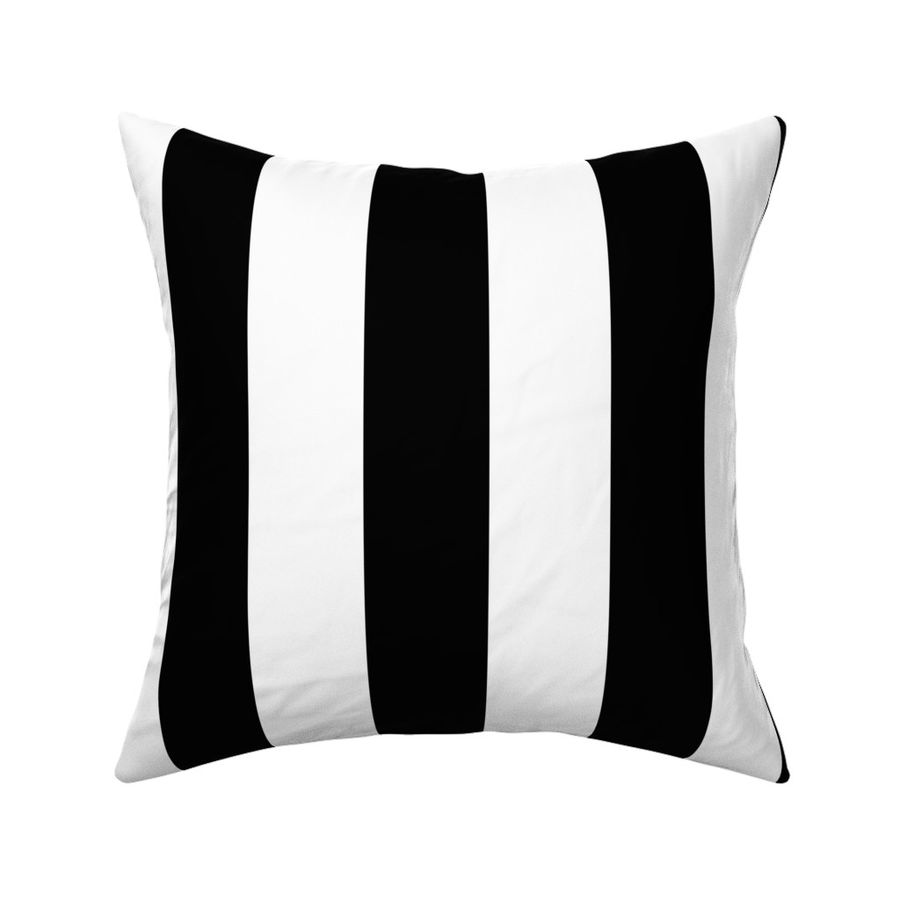 Black and White Vertical Stripes