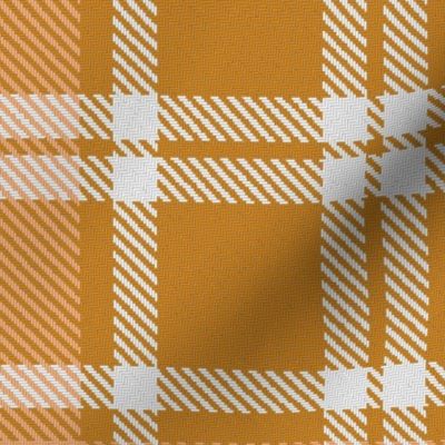 Big 4 Square Plaid In Golden Yellows And White