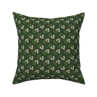 Lacey Berry Floral - 3696 small - Douglas Fur Green