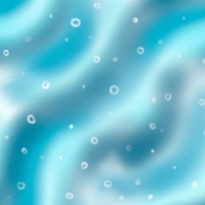 Bubble bath texture fabric