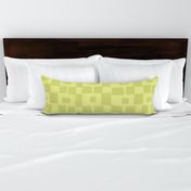 Unchecked Yellow Large Contemporary Minimalist For Fabric And Wallpaper