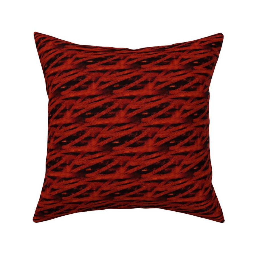 Textured Random lines in Red and Black Pattern