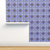 Blue and White Tile