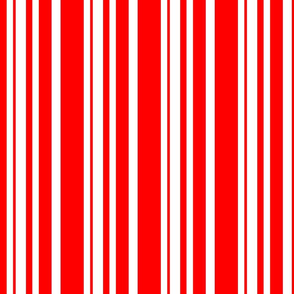 stripe red white