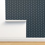 Classic Polka Dot for Cute Classic Style - Navy and White