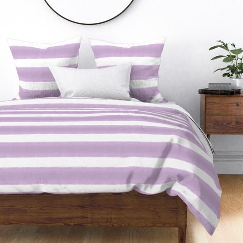 Lilac horizon stripes