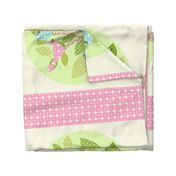 Avian Sanctuary Quilt in Pink