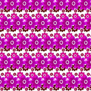Floral in pink and purple