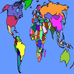 colorful map
