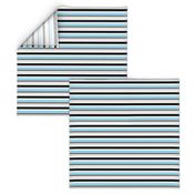 stripes blue and black