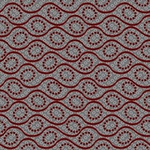 dotted_waves deep red on gray