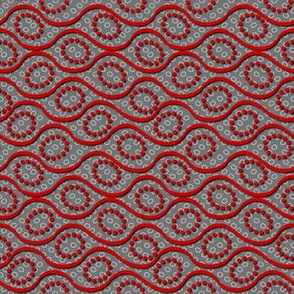 dotted_wave red on gray