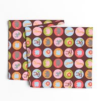 safari dots chocolate