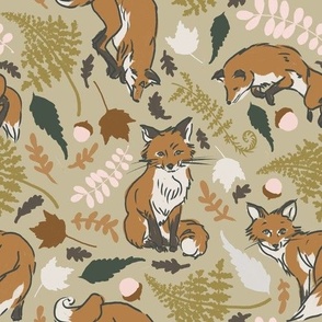 Fall Foxes