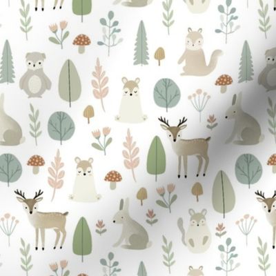 Soft woodland nursery - small