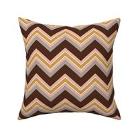 Chevron / coco, peach, carmel, stone