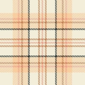 Classic Check Plaid - Peach