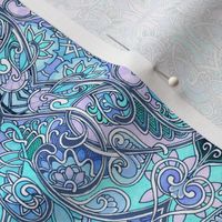 When Paisley Feel Blue (and Lavender)