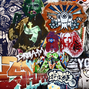 Dream Graffiti Collage