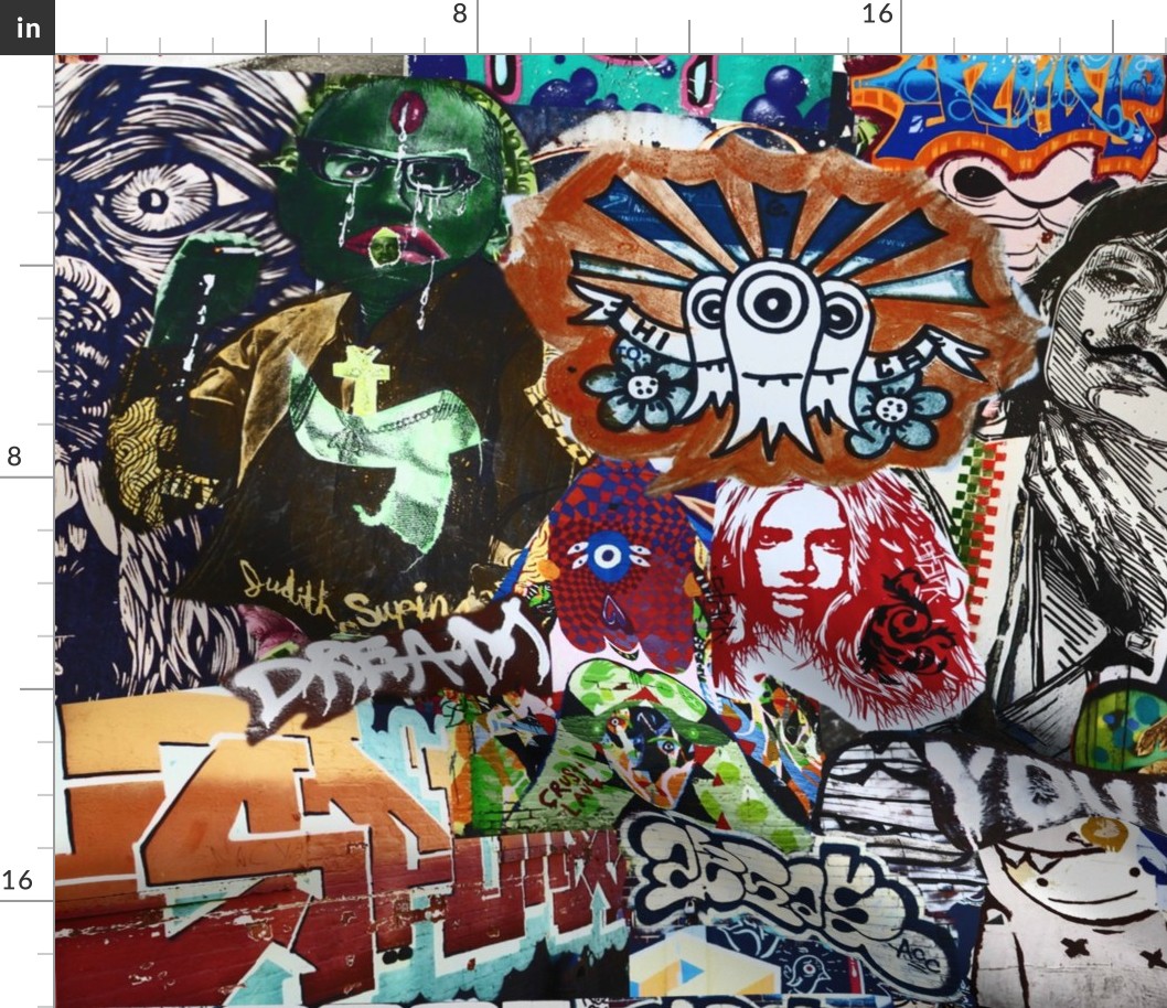 Dream Graffiti Collage