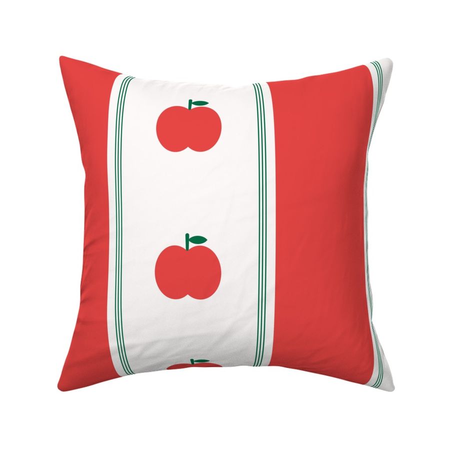 (L) Preppy Apples - Red