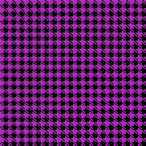 black purple houndstooth