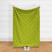 Triangle Confetti Lime Green Medium Scale