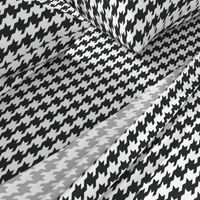 Houndstooth - black and white