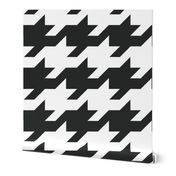 Houndstooth - black and white