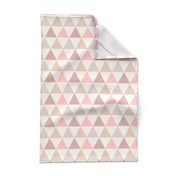 Textured Triangles Pink
