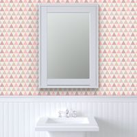 Textured Triangles Pink