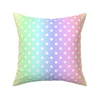 Polka Dot Dream in Calming Pastel Rainbow Colors