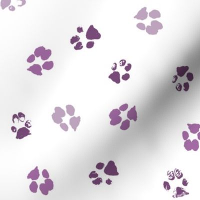 Paws Purple Multi SMALL