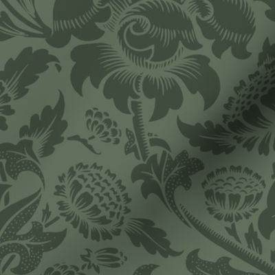 WEY IN MINERAL GREEN (Victorian Era Color Collection) - WILLIAM MORRIS