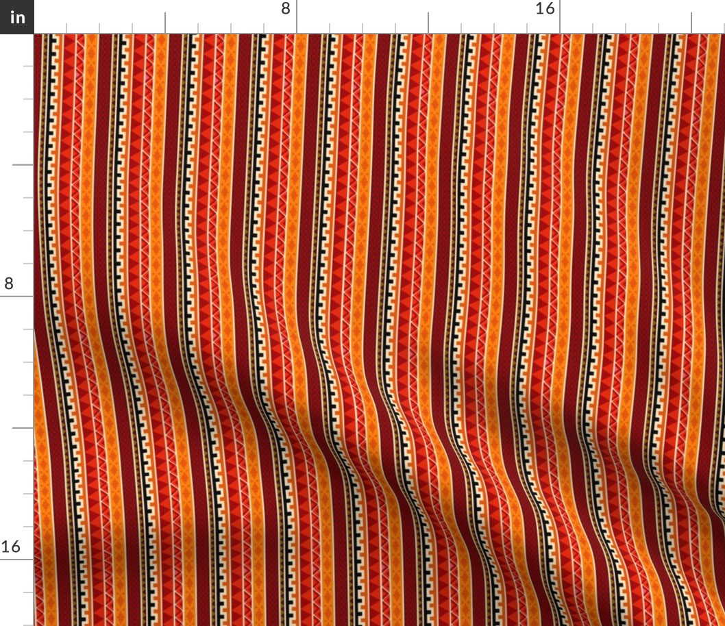 African Tafari Tribal Pattern