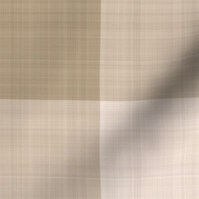 Timeless Classic Warm Beige Gingham Pattern