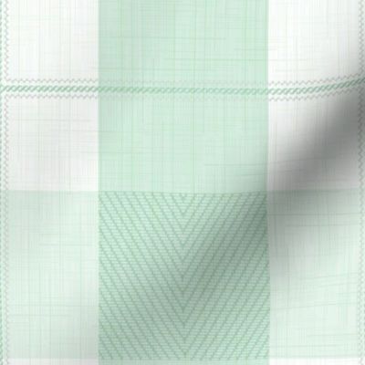 Loch Maree Plaid Spearmint Ice Large