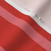 Bold Red Stripes - Vibrant Fabric for Home Decor