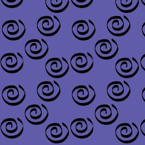 Purple Swirl Companion Fabric